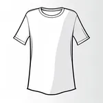 crisp white undershirt image